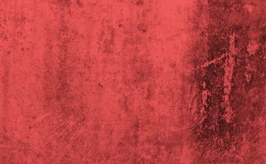 Deurstickers Abstract solid color red background texture photo, Horizontal vector background blank empty texture effect of creative bright red color, Rich red background texture © Fahsop