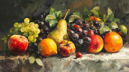 Obraz na płótnie Canvas fruit