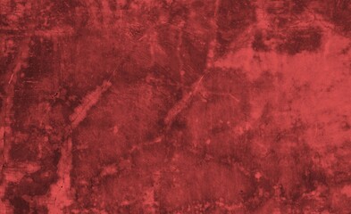 A textured background featuring deep red tones with a distressed, grunge appearance. The surface shows scratches and uneven patterns, creating a vintage feel.