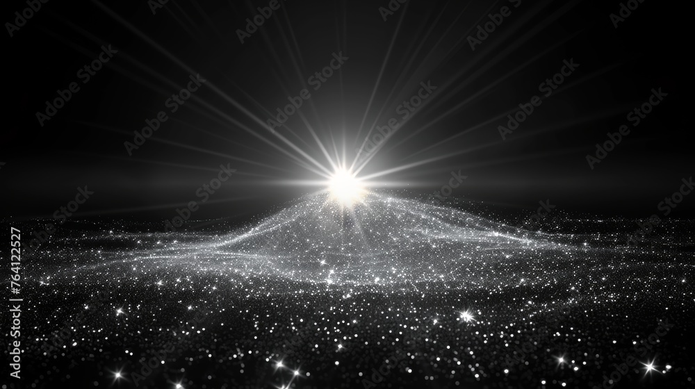 Aufkleber sparkles are scattered throughout this starburst on a transparent background. this is a modern illus