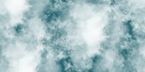 Abstract blue watercolor natural clouds and smoke. Elegant vintage grunge background texture. Old grunge design cement wall texture. Soft white vintage or antique distressed texture.	