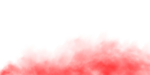 Red fog in slow motion. Realistic atmospheric red smoke. Red fume slowly floating rises up. PNG.
 - obrazy, fototapety, plakaty