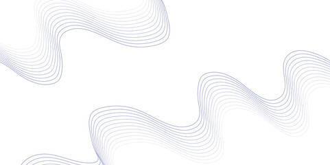 White wave curve lines banner background design. Abstract soft wave lines dynamic flowing gray light isolated background. Vector Illustration of the gray pattern of lines. Black stripes on white