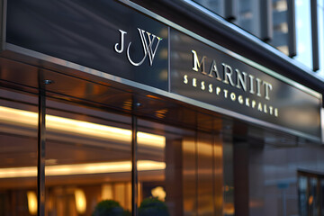 A Perfect Blend of Modern Design and Classic Elegance: Analysis of the JW Marriott Logo