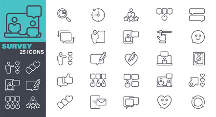 Black and white Feedback and Survey Icons stock illustration Icon Symbol, Questionnaire, Service, Checklist, Thumbs Up, Questionnaire, social, Like Button, Enjoyment, Customer, Satisfaction