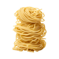 Instant noodles isolated on transparent or white background, png