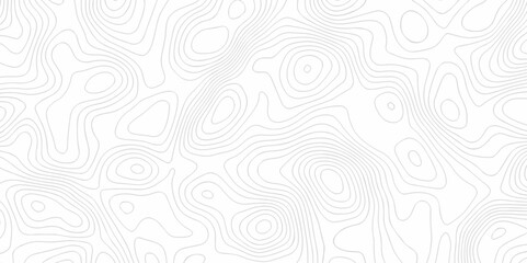 Abstract lines background. Contour maps. Vector illustration, Topo contour map on white background, Topographic contour lines. Seamless pattern with lines Topographic map. Geographic mountain relief. 