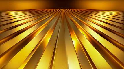 Obraz premium Golden lights abstraction, luxurious pattern with a futuristic and elegant touch