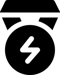 medal logo design vector