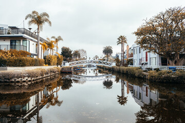 views of venice beach canals, los angeles