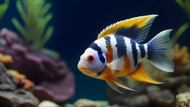 Stunning Colourful African Lake Malawi Cichlids