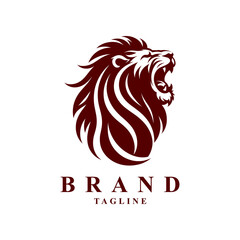Lion logo: Epitomizes strength, courage, and leadership, symbolizing power and majesty in its iconic representation.
