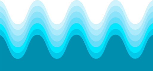 Wave abstract background design