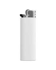 An image of a White Lighter isolated on a white background