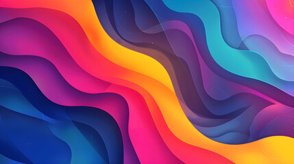 Colourful abstract gradient background