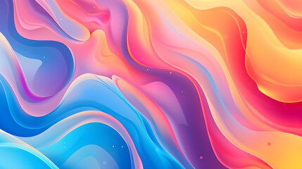 Colourful abstract gradient background