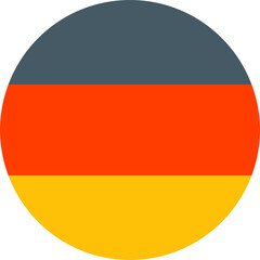 German flag button
