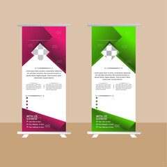 creative business roll up banner