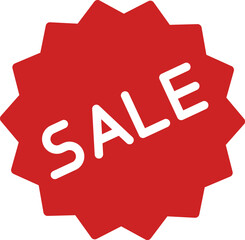 Sale Free Icon. Free Label Vector.  Promotion Button.
