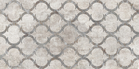 seamless pattern background with gray marble floor