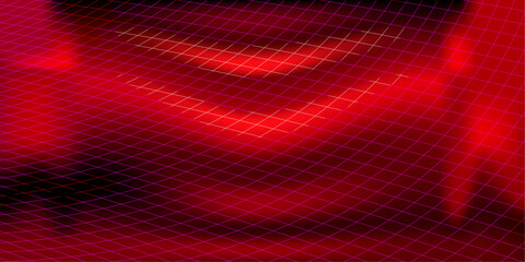 red fluid wavey abstract background