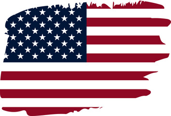 Flag of the United States, vector illustration