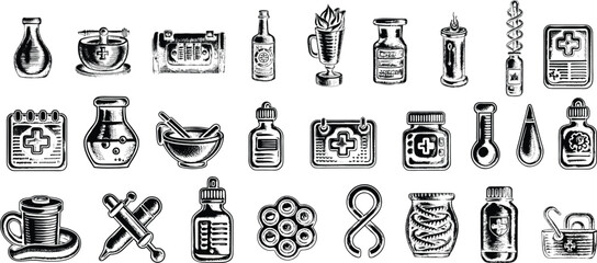 set of medical care tools