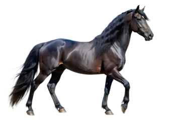 black Andalusian Horse