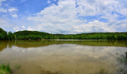 Fototapeta premium Kuru Lake in Duzce, Turkey.