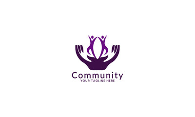 community care Logo template vector icon