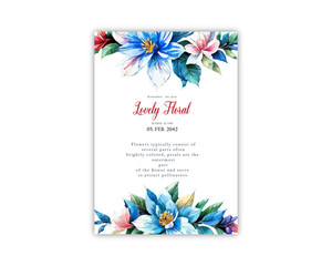 Wedding card background invite vector template greeting card design 