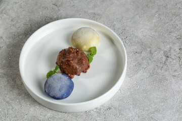 Assorted mochi cakes - sweet Japanese dessert