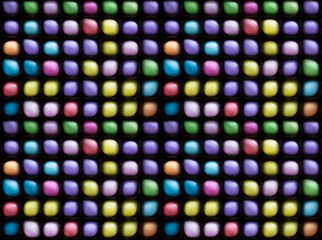 Seamless multicolored texture of colored balloons as a backgroun