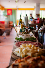 The rite of the aperitif in italy. 