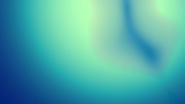 abstract blue background with lights strikes. Seamless loop animation with green gradient and blue with swirls and strikes. 