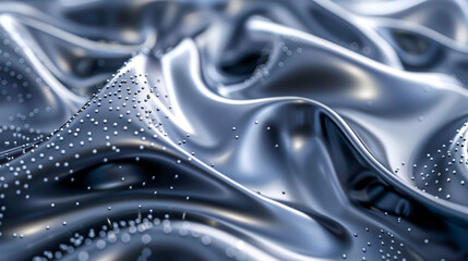 Blue liquid texture with light and wave patterns, a modern and abstract design for backgrounds and art