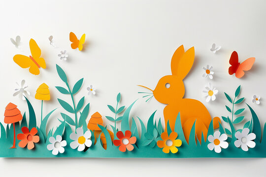 Easter paper decorations 