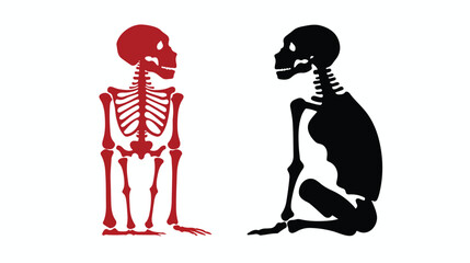 Bone toy and dog food. Friend of human emblem logo