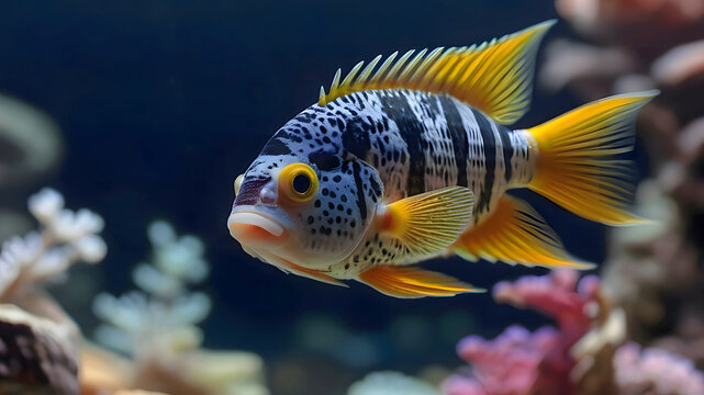 Stunning Colourful African Lake Malawi Cichlids