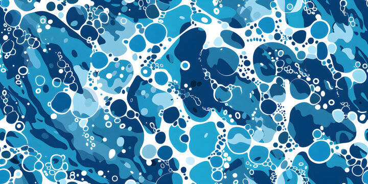 Sea waves vector background for the design of fabrics wallpapers postcards.