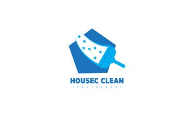 Creative modern Cleaning Creative Concept Logo Design Template