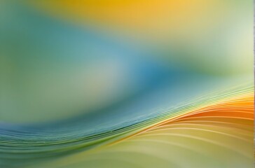 Abstract Waves of Color Flowing in a Vibrant Artistic Representation