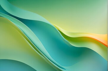 Obraz premium Abstract Waves of Color Flowing in a Vibrant Artistic Representation