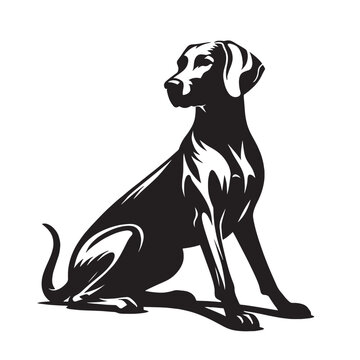 recommend clip art: Stylish Weimaraner Art,  Black and White Weimaraner Art, Retro Weimaraner Silhouette