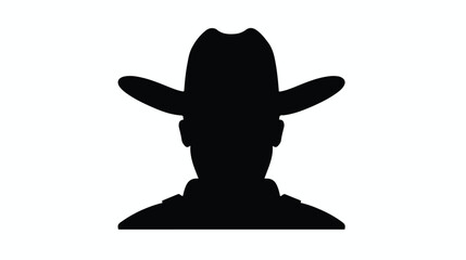 Sheriff icon design template vector isolated  