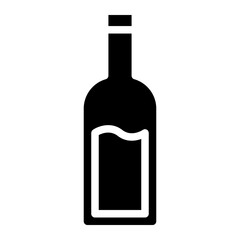 Alcoholic bottle icon