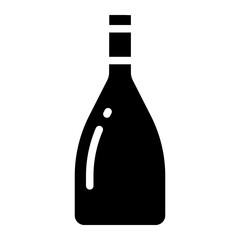 Alcoholic bottle icon