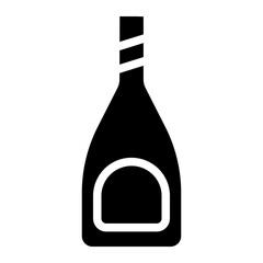 Alcoholic bottle icon