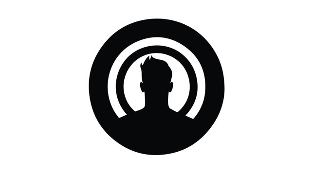 Target focus icon symbol design image illustration