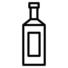 Alcoholic bottle icon